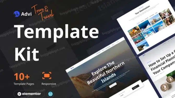 advi-creative-tour-and-travel-elementor-pro-template-kit