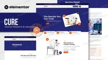 cure-science-research-and-laboratory-elementor-template-kit