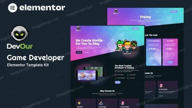 devour-game-developer-elementor-template-kit