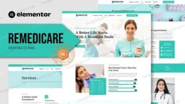 remedicare-dentist-and-dental-clinic-template-kit