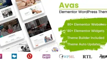 Avas - Elementor MultiPurpose WordPress Theme