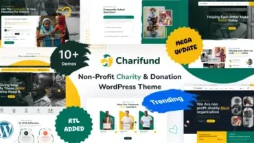 ChariFund - Charity & Donation Foundation WordPress Theme Multipurpose