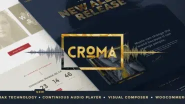 Croma - Music WordPress Theme with Ajax and Continuous Playback