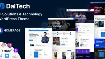 Daltech - IT Solutions & Technology WordPress Theme