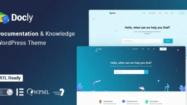 Docly - Documentation And Knowledge Base WordPress Theme