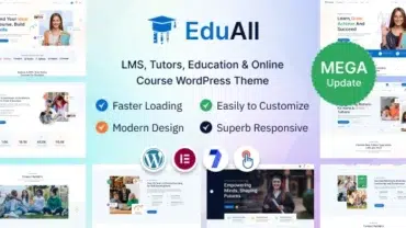 EduAll - Education LMS Tutors & Online Course WordPress Theme Multipurpose
