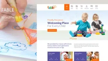 Fable - Children Kindergarten WordPress Theme