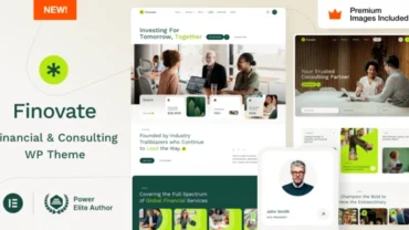 Finovate - Financial Advisors & Business Consulting WordPress Theme