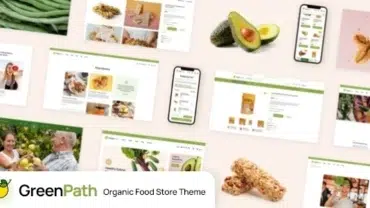 GreenPath - Organic Food Store WordPress Theme