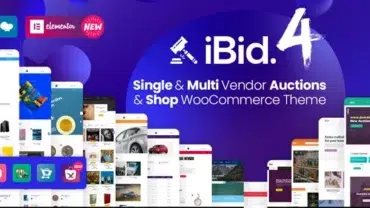 iBid - Multi Vendor Auctions WooCommerce Theme
