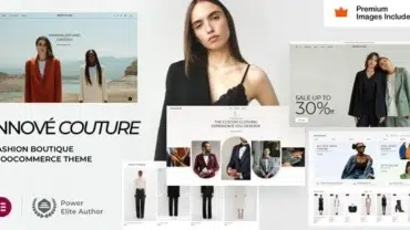 Innové Couture - Clothing Ecommerce WordPress Theme