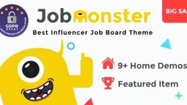 Jobmonster - Job Board WordPress Theme