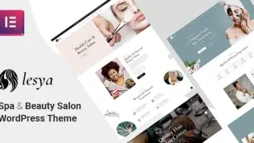 Lesya - Beauty Salon & Spa WordPress Theme