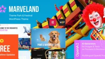 Marveland - Theme Park & Festival WordPress Theme