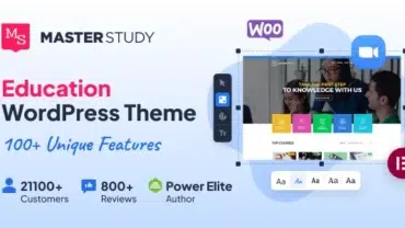Masterstudy - Education WordPress Theme