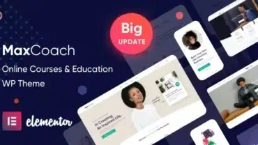 MaxCoach - Online Courses, Personal Coaching & Education WP Theme