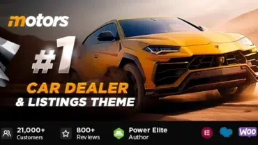 Motors - Car Dealer, Rental & Listing WordPress theme
