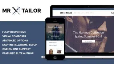 Mr. Tailor - eCommerce WordPress Theme for WooCommerce