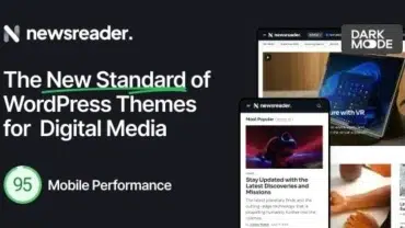 Newsreader - Revolutionary WordPress Theme for Digital Media