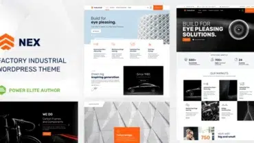 Nex - Industrial WordPress Theme