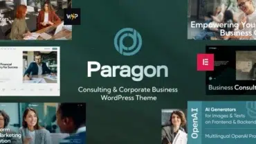 Paragon - Consulting & Corporate Business WordPress Theme