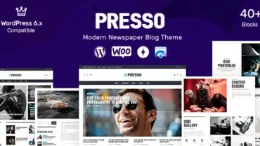 PRESSO - Modern Magazine / Newspaper / Viral Theme