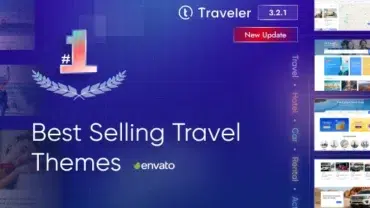 Traveler - Travel Booking WordPress Theme