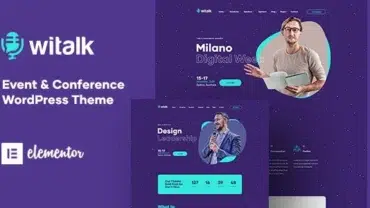 WiTalk - Event & Conference WordPress Theme