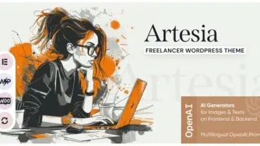 Artesia - Freelancer WordPress Theme