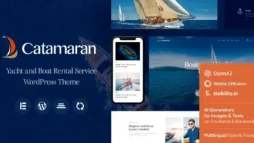 Catamaran - Yacht & Boat Rental Theme