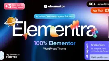 Elementra - 100% Elementor WordPress Theme