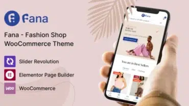 Fana - Fashion Shop WordPress Theme