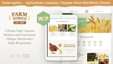 Farm Agrico - Agricultural Business & Organic Food WordPress Theme