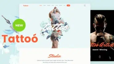 Inkscape - Tattoo WordPress Theme