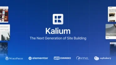 Kalium - Creative WordPress & WooCommerce Theme