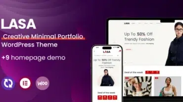 Lasa - Creative Minimal WooCommerce WordPress Theme