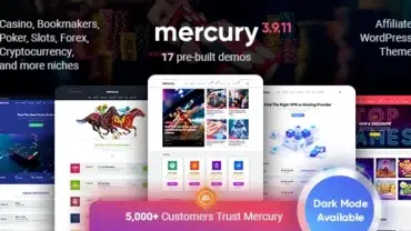 Mercury - Affiliate WordPress Theme