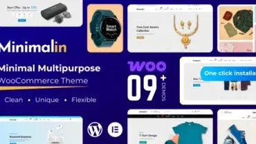Minimalin - Minimal Multipurpose WooCommerce WordPress Theme
