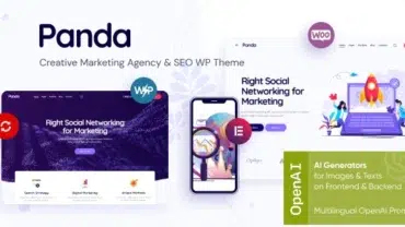 Panda - Digital Marketing & Adveritsing WordPressTheme