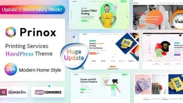 Prinox - Printing Services WordPress Theme