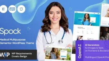 Spock - Medical Doctor Dentist & Beauty WordPress Theme
