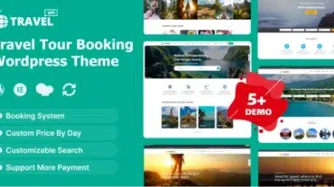 Travel - Tour Booking WordPress Theme