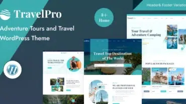 TravelPro - Adventure Tours and Travel Agency WordPress Theme