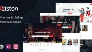 Ziston - Directory Listing WordPress Theme